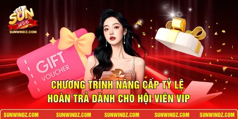 Khuyến Mãi Hoàn Trả SUNWIN – Tấm Bảo Hiểm Vốn Cược Đẳng Cấp 12 Sunwin Chương trình nâng cấp tỷ lệ hoàn trả dành cho hội viên VIP