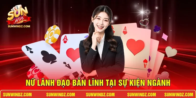 CEO Thanh Hằng 1 Sunwin Nữ lãnh đạo bản lĩnh tại sự kiện ngành